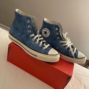 Converse Chuck 70 Hi Top Blue Washed Summer Daze Size 9